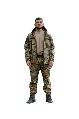 Тактичний костюм SMILO softshell multicam XS 10049 фото