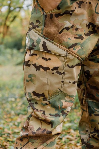 Тактичні штани SMILO cargo softshell multicam S 10000 фото