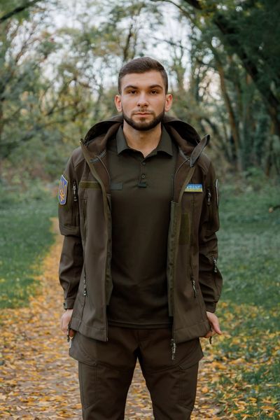 Тактические штаны SMILO cargo softshell olive XS 10007 фото