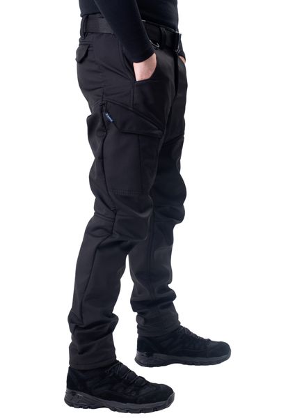 Тактичні штани SMILO cargo softshell black XS 10021 фото