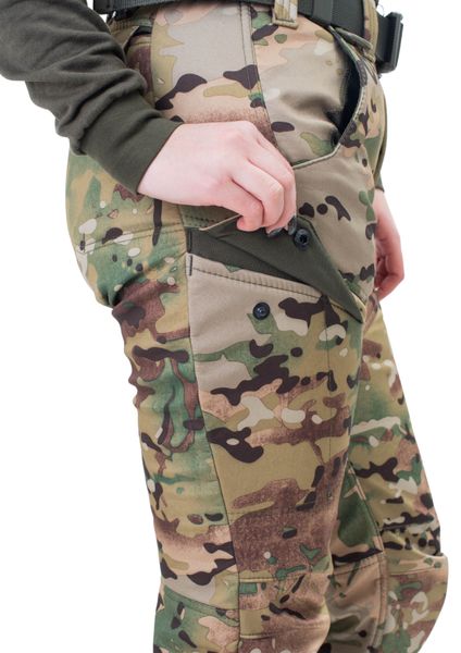 Тактичні штани SMILO cargo Softshell MULTICAM W copy_10000 фото