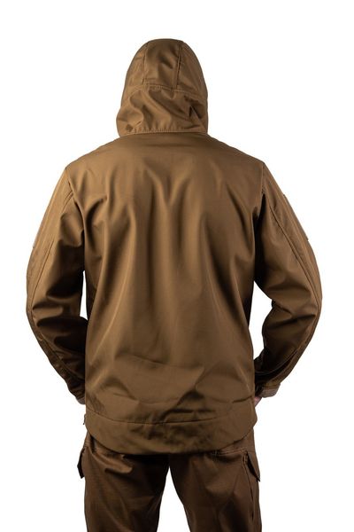 Тактическая куртка SMILO soft shell coyote XS AN55 фото