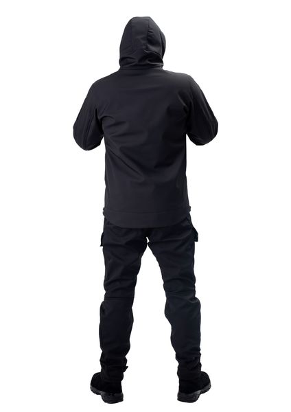 Тактичний костюм SMILO cargo softshell black XS 10042 фото