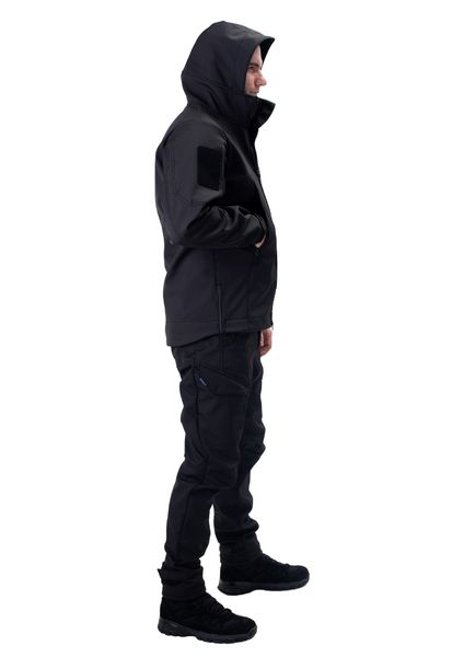 Тактичний костюм SMILO cargo softshell black XS 10042 фото