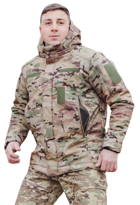 Зимова куртка SMILO softshell multicam XS ML1 фото